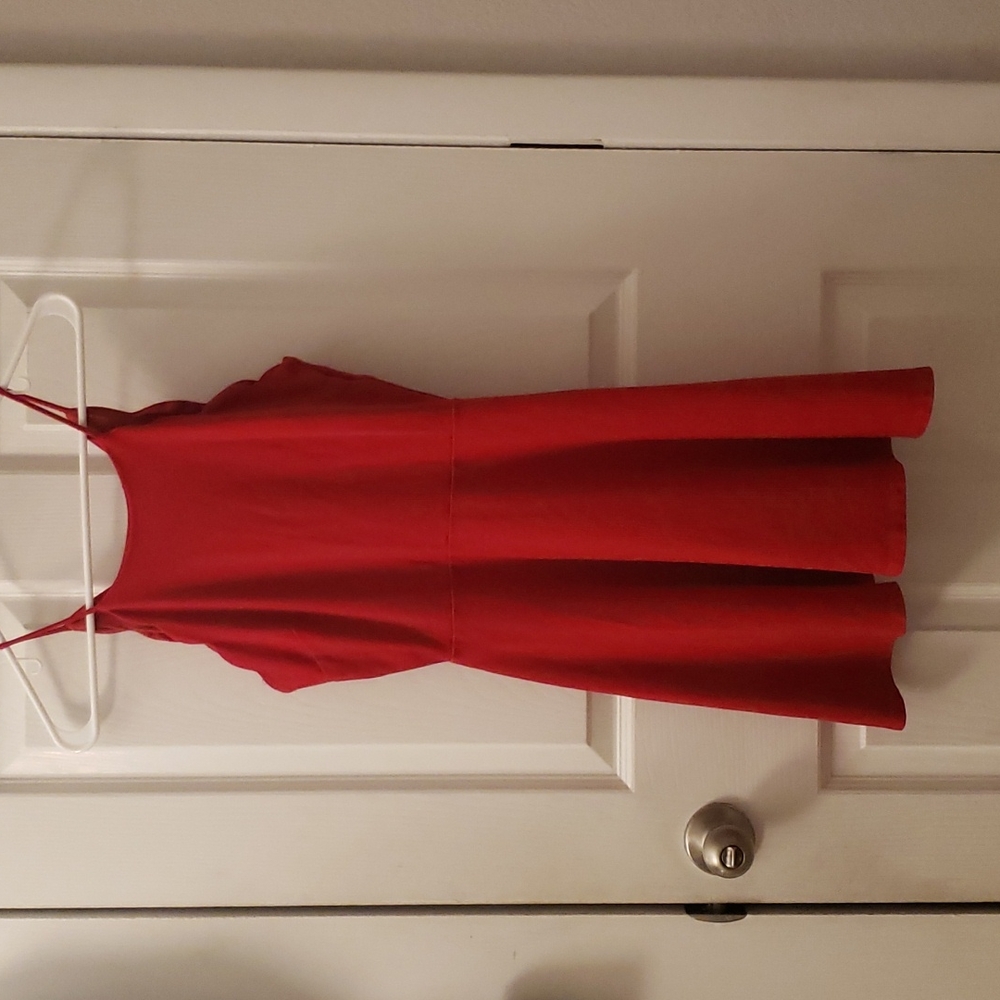 A red dress